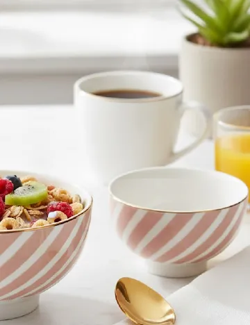 Bol 300 ml KAPIMEX, roz/alb