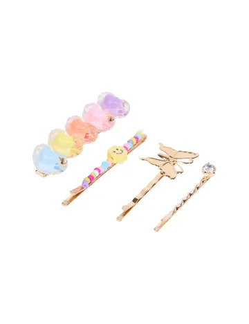 Set clame de par 4 bucati ACTION, mix culori