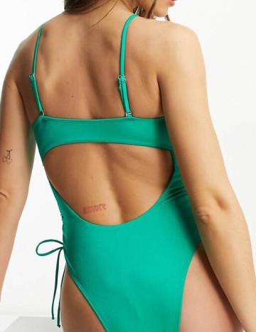 Costum de baie FREE SOCIETY, verde