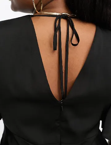 Rochie medie ASOS Curve, negru Negru