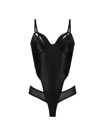 Body Hunkemöller, negru Negru