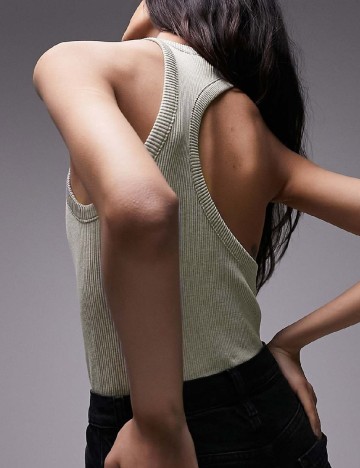 Body Top Shop, verde