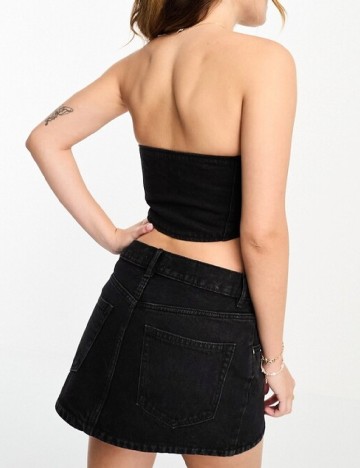 Top Pull&Bear, negru