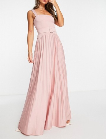Rochie lunga ASOS, roz