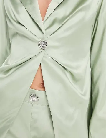 Sacou extro&vert, verde Verde