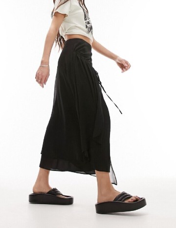 Fusta Top Shop, negru