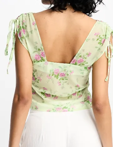 Top ASOS, verde Verde