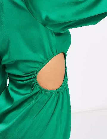 Rochie scurta Lola May, verde Verde