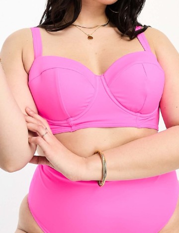 Sutien ASOS Curve, roz