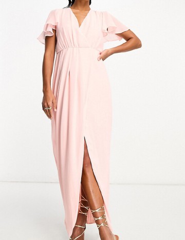 Rochie lunga TFNC London, roz