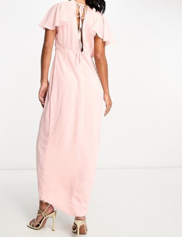 Rochie lunga TFNC London, roz