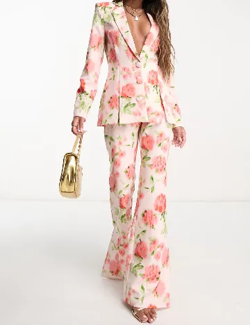 Pantaloni ASOS, floral print Floral print