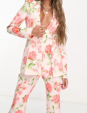 Pantaloni ASOS, floral print Floral print