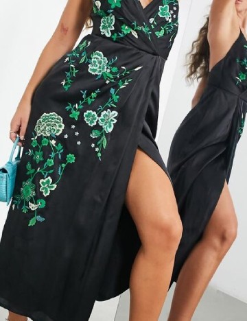 Rochie medie ASOS, negru