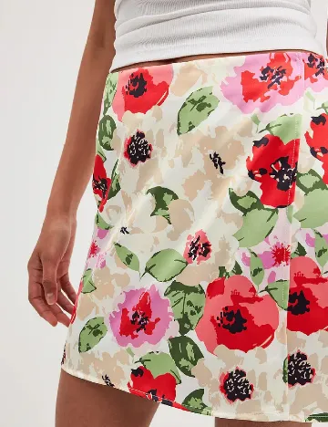 Fusta NA-KD, floral print Floral print