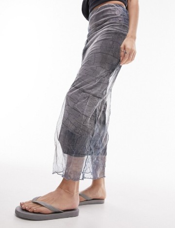Fusta Top Shop, mix culori