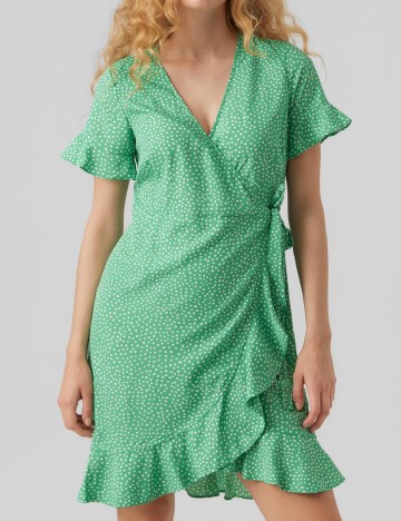 Rochie scurta Vero Moda, verde