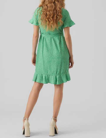 Rochie scurta Vero Moda, verde