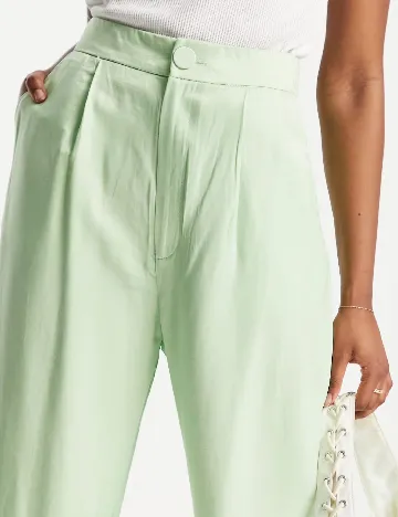 Pantaloni Stradivarius, verde Verde