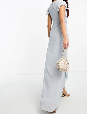 Rochie lunga TFNC London, gri Gri