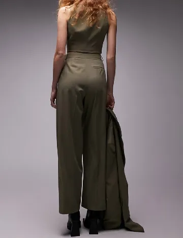 Pantaloni Top Shop, verde Verde