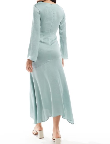 Rochie lunga ASOS, turcoaz