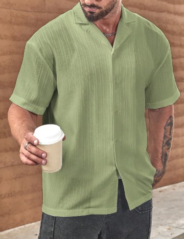 Camasa SHEIN, verde