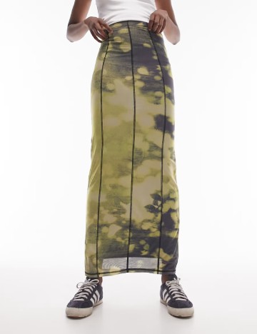 Fusta Top Shop, mix culori