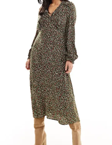 Rochie medie Nobody s child Maternity, floral print Floral print
