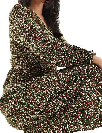 Rochie medie Nobody s child Maternity, floral print Floral print