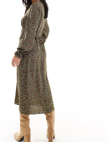Rochie medie Nobody s child Maternity, floral print