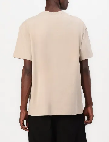 Tricou Weekday, crem Crem