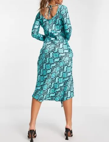 Rochie medie River Island, albastru Albastru