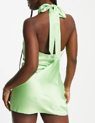 Rochie scurta Miss Selfridge, verde Verde