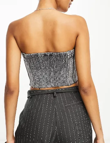Top Stradivarius, gri Gri