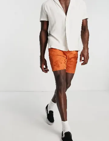 Pantaloni scurti ASOS, portocaliu Portocaliu