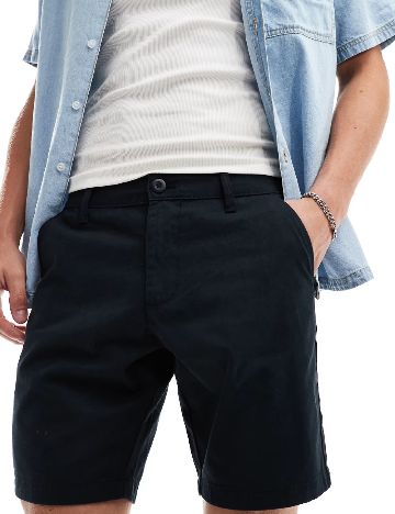 Pantaloni scurti ASOS, bleumarin
