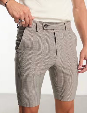 Pantaloni scurti ASOS, maro