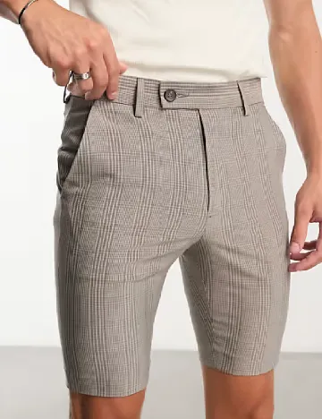 Pantaloni scurti ASOS, maro Maro