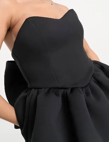 Top ASOS, negru Negru