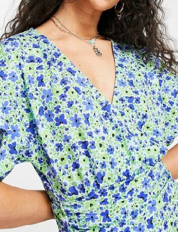 Rochie scurta Pull&Bear, floral print