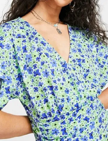 Rochie scurta Pull&Bear, floral print Floral print