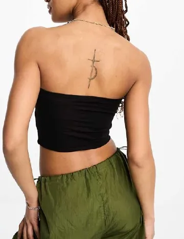 Top Monki, negru Negru