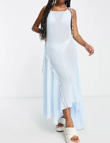 Rochie de plaja Weekday, bleu] Albastru