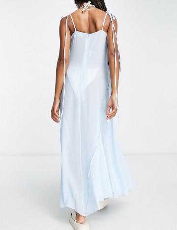 Rochie de plaja Weekday, bleu]
