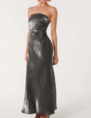 Rochie lunga Forever New, gri Gri