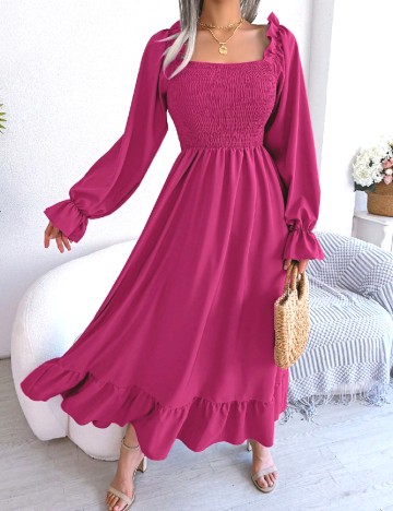 Rochie lunga SHEIN, roz