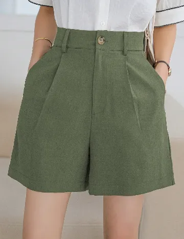 Pantaloni scurti Dazy, verde Verde