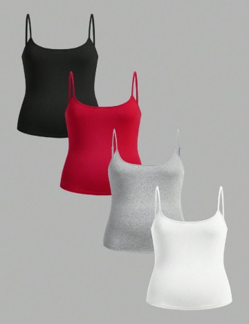 Set Maiouri 4 bucati SHEIN CURVE, mix culori