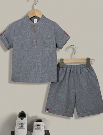 Compleu Shein Kids, gri